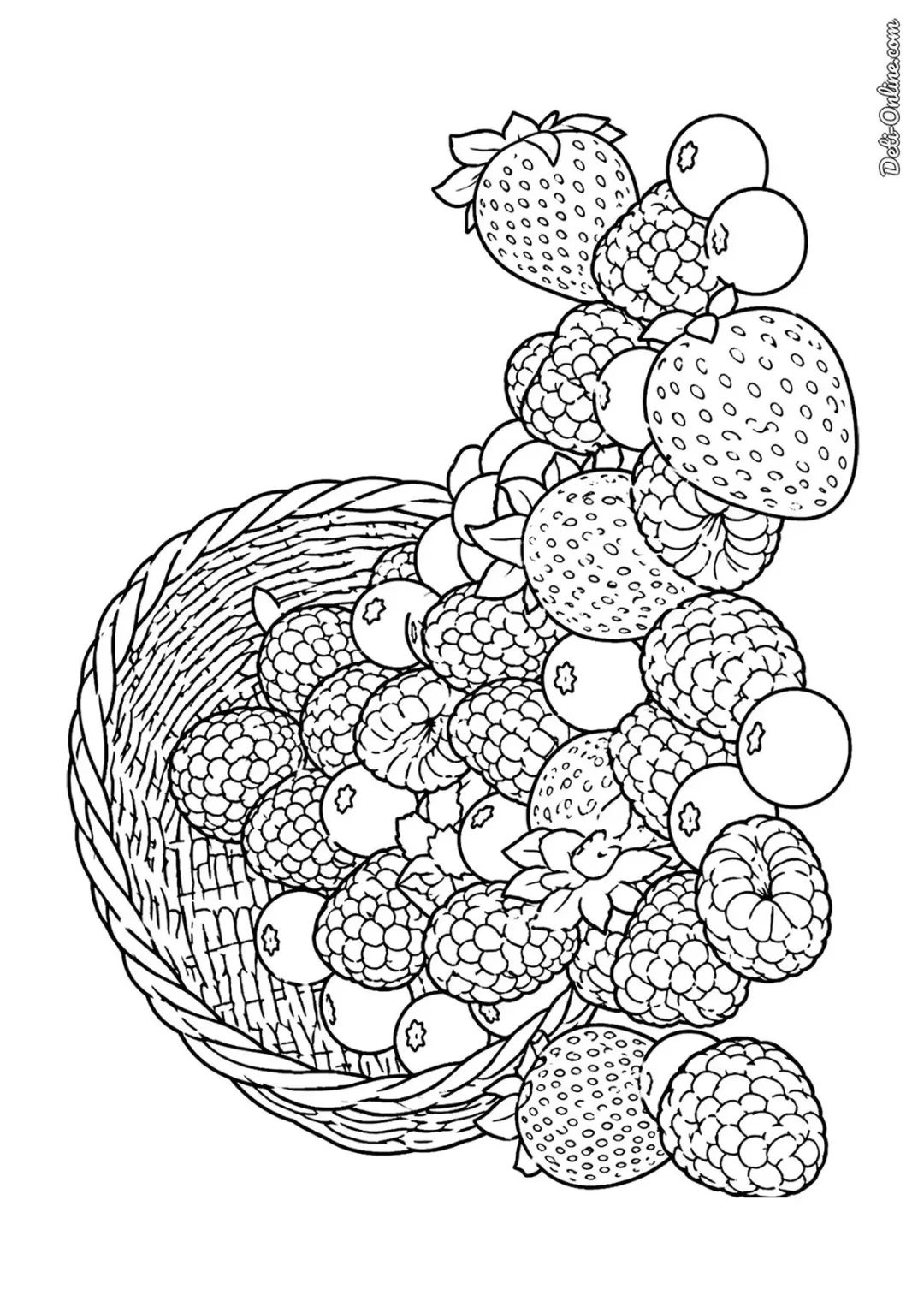 Корзинка с ягодами