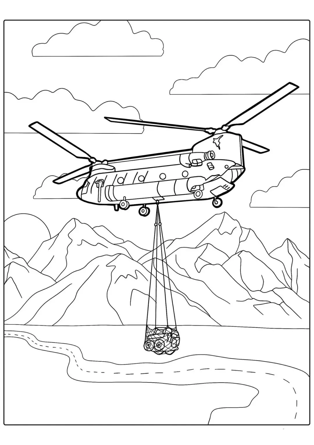Вертолёт Боинг CH-47 «Чинук»