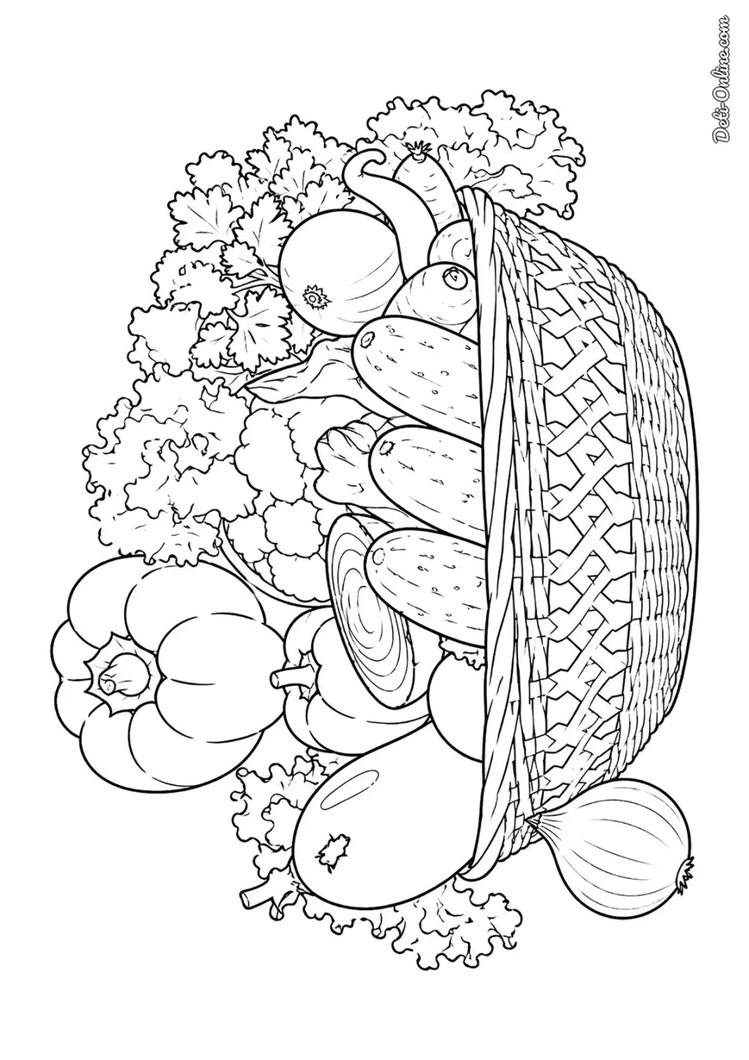 Корзина овощей