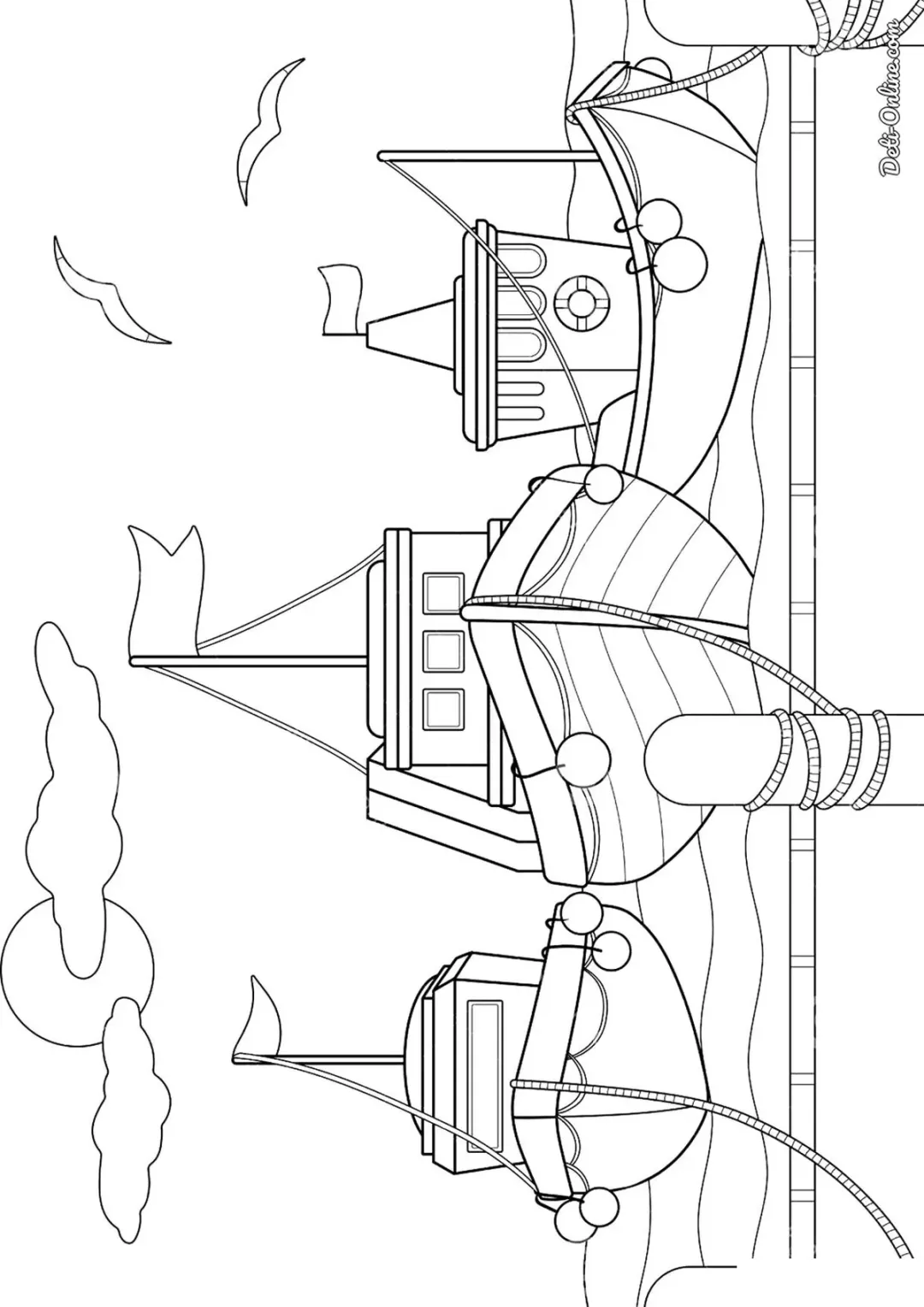 Корабли в порту