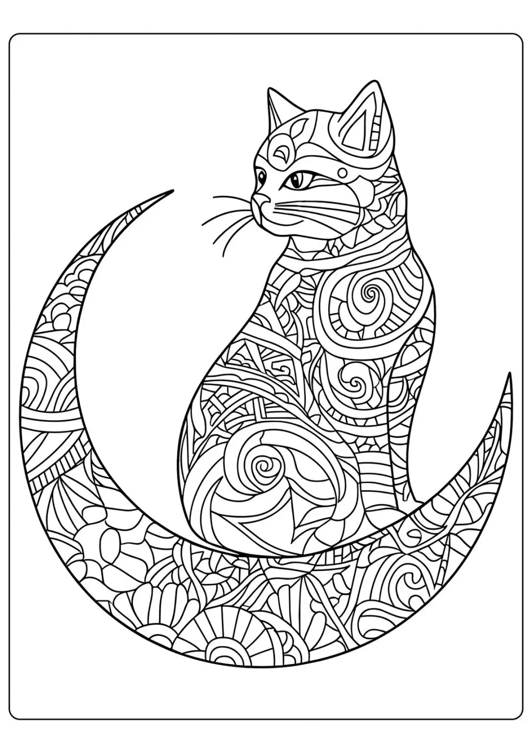 Кот на Луне