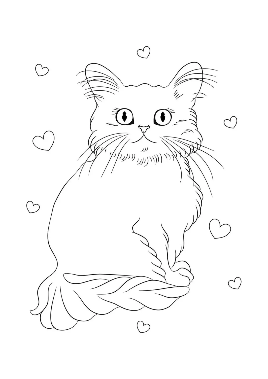 Кошка мяу