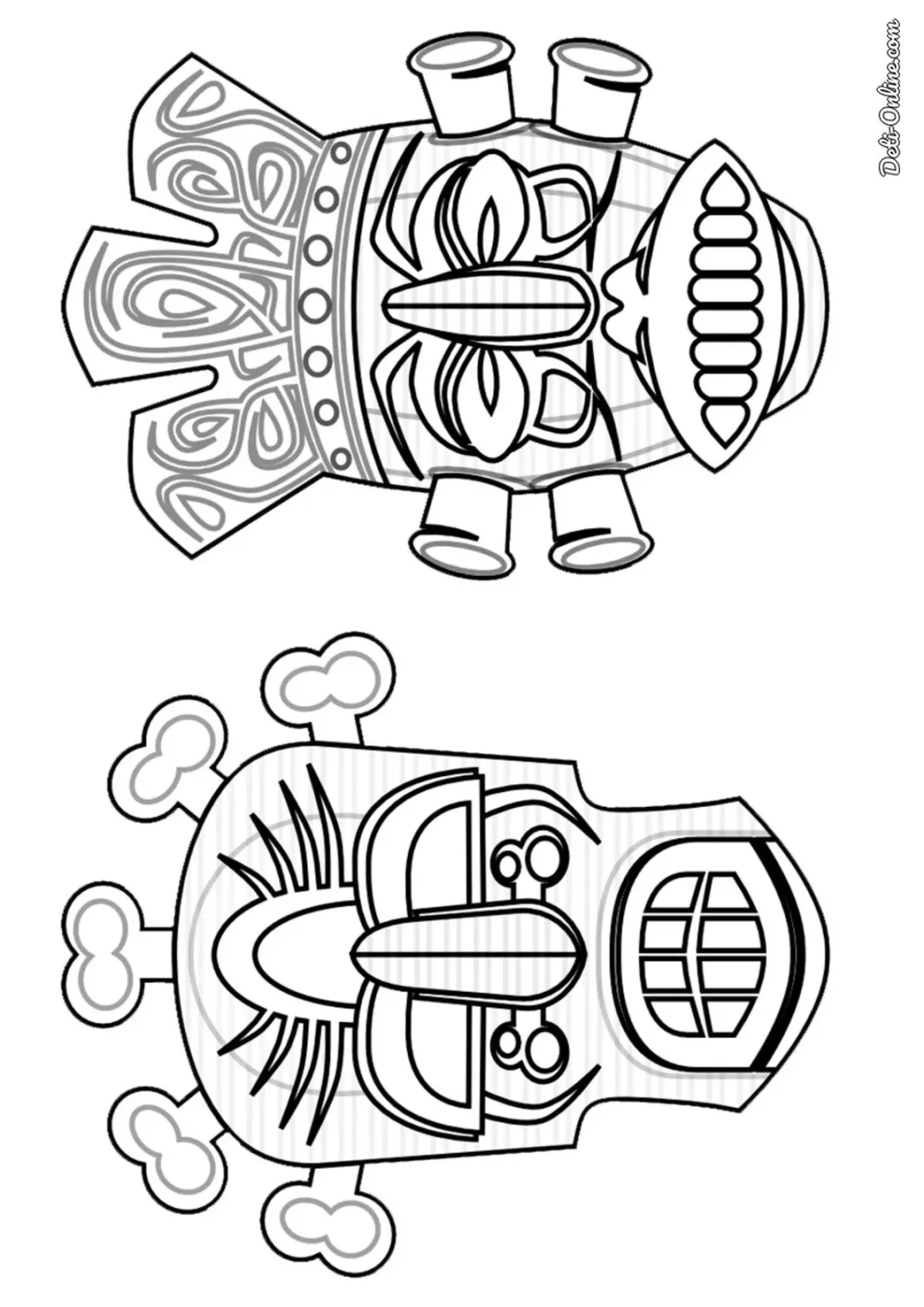 Индейские маски