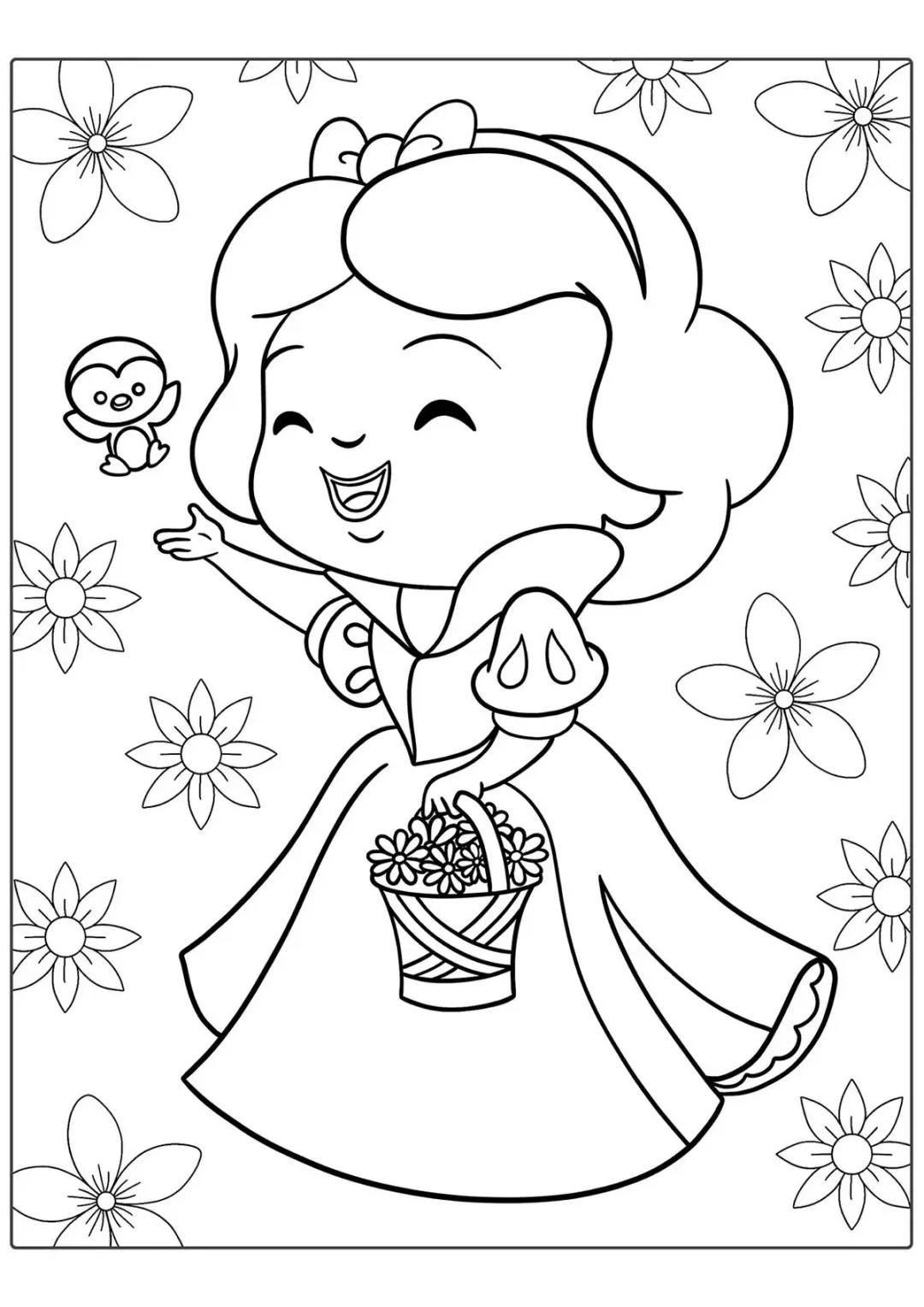Очаровательная Белоснежка