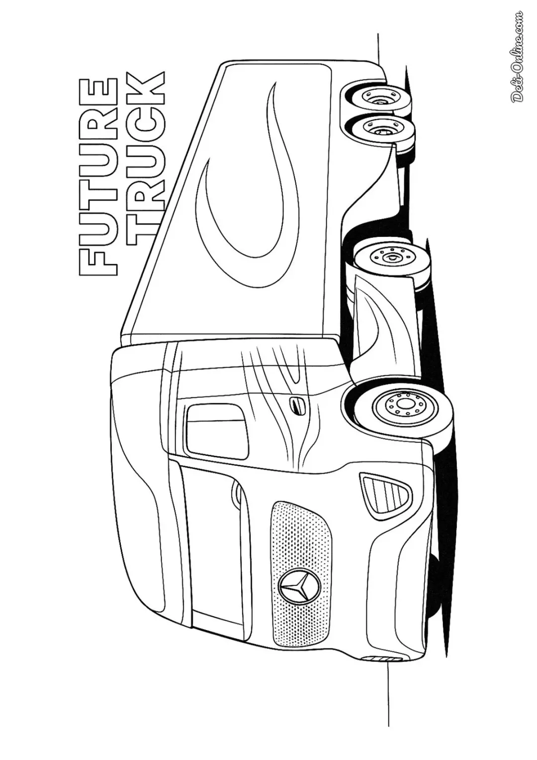 Фура Мерседес Future Truck