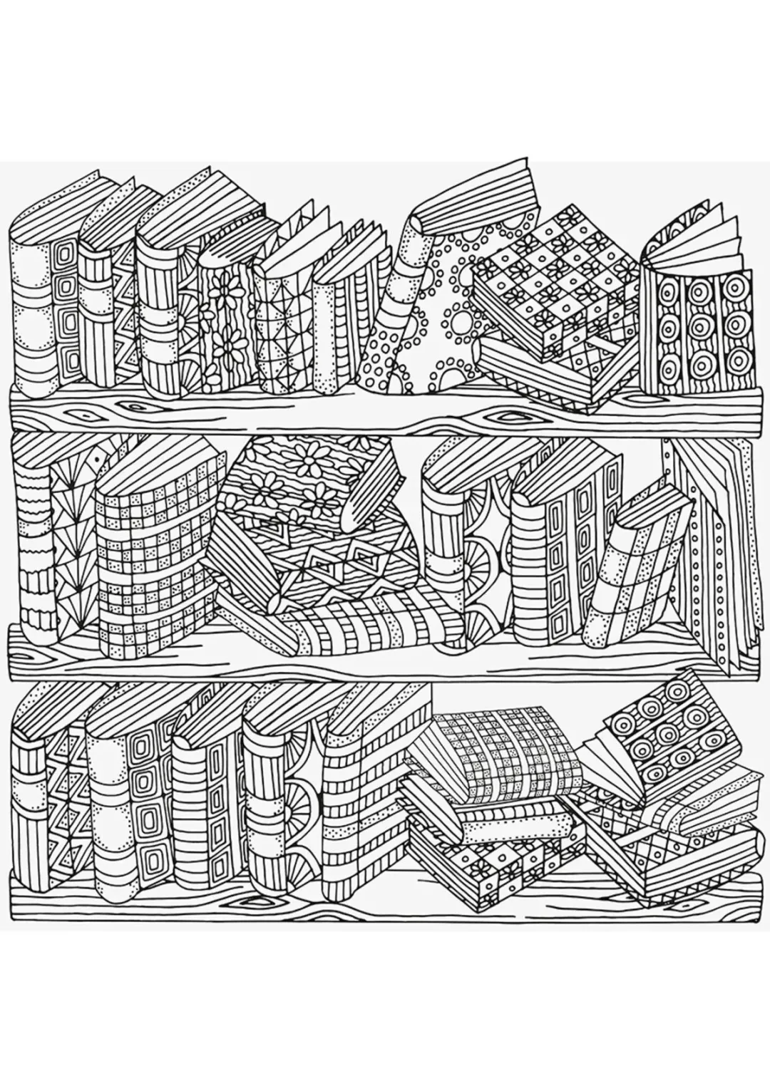 Антистресс Книжные полки