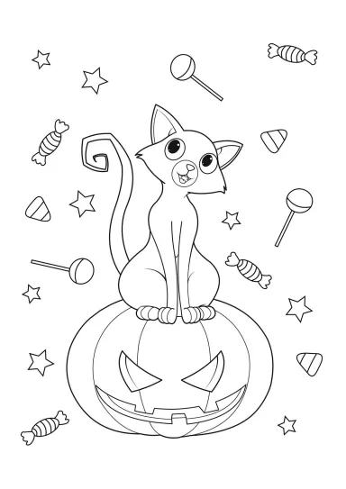 Кот и злая тыква