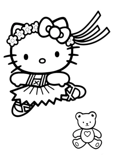 Kitty на танцах