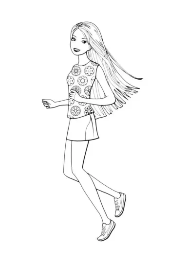 Летняя прогулка Barbie