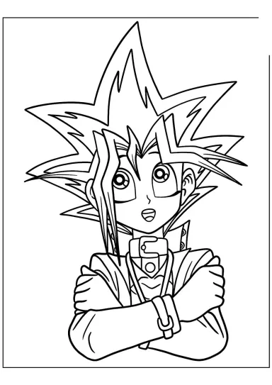 Юги Муто из Yu Gi Oh
