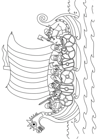 Корабль викингов