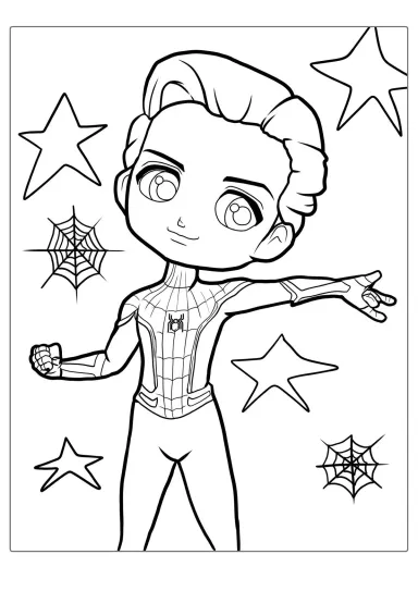 Кавайный Том Холланд