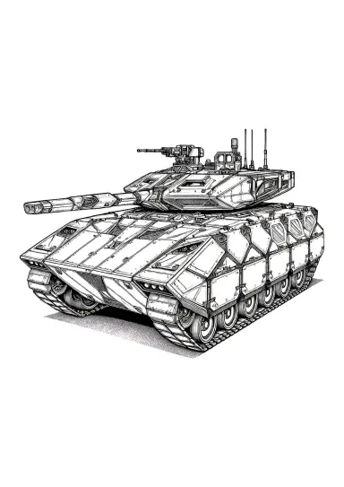 Танк Hyundai Rotem K3 "Чёрная пантера"
