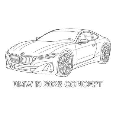БМВ i9 2025 Concept
