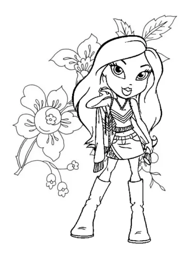 Bratz на цветочной аллее