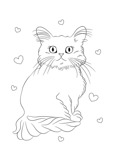 Кошка мяу