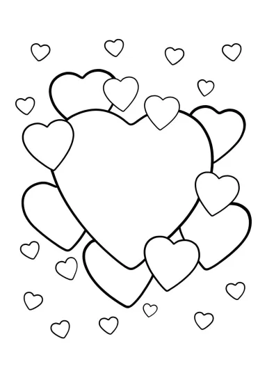Простые сердечки
