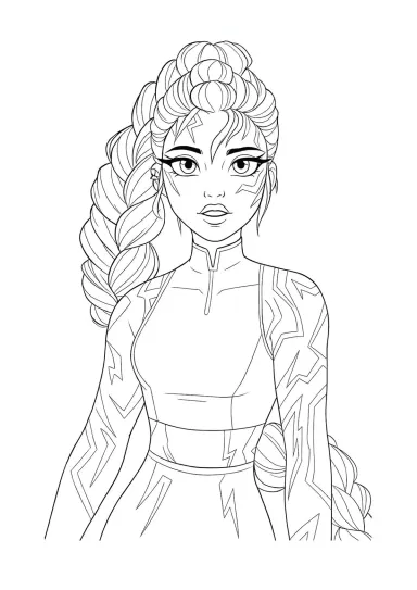 Руми с узорами демона