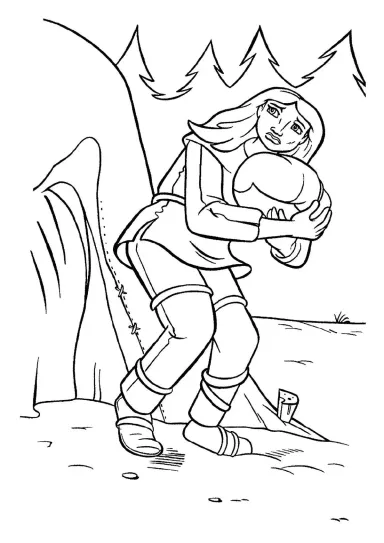 Ребёнок на руках у матери