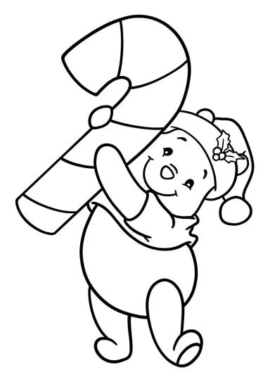 Новогодний Винни Пух