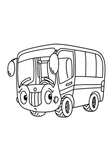 Автобус с глазками