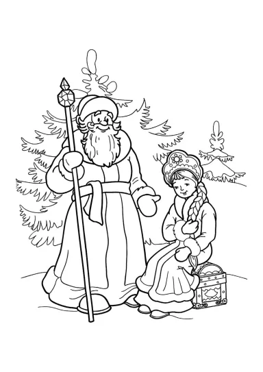 Морозко и падчерица
