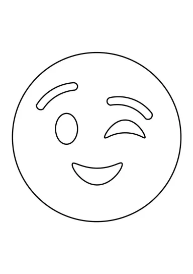 Подмигивающий смайлик