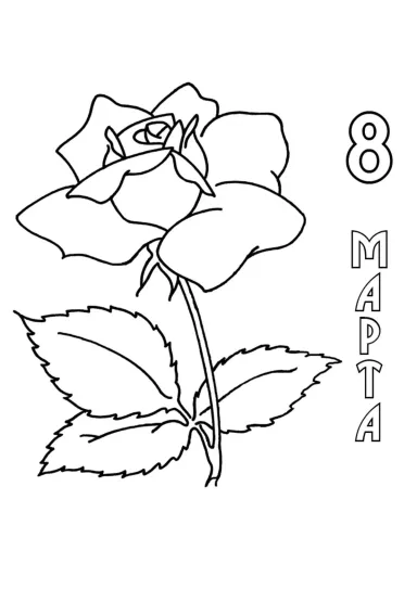 8 марта - цветок