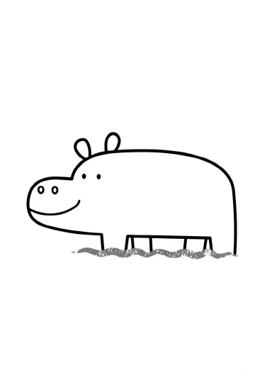 Бегемот для малышей