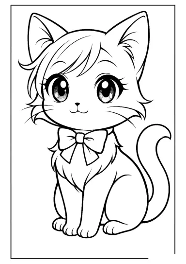 Красивая кошка