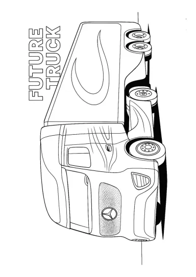 Фура Мерседес Future Truck