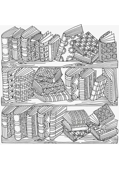 Антистресс Книжные полки