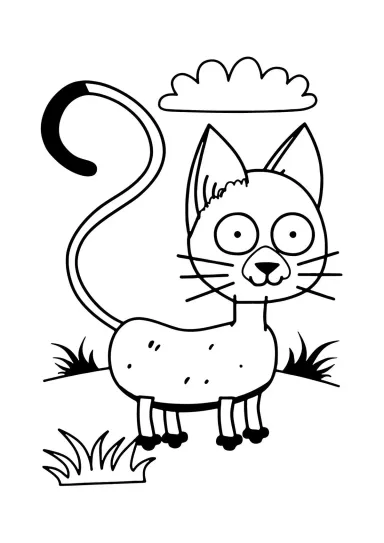 Кошка из Синего Трактора