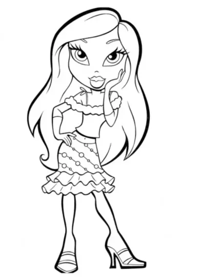 Романтический наряд Bratz