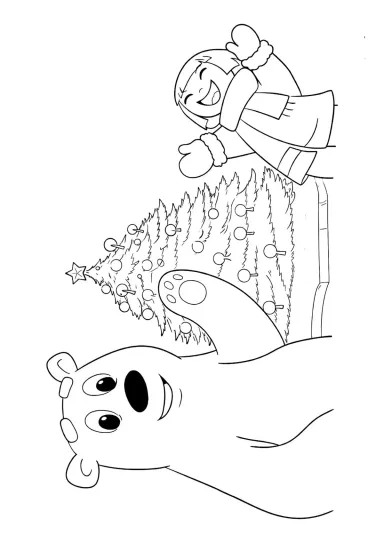 Умка, Тайкэ и новогодняя ёлка