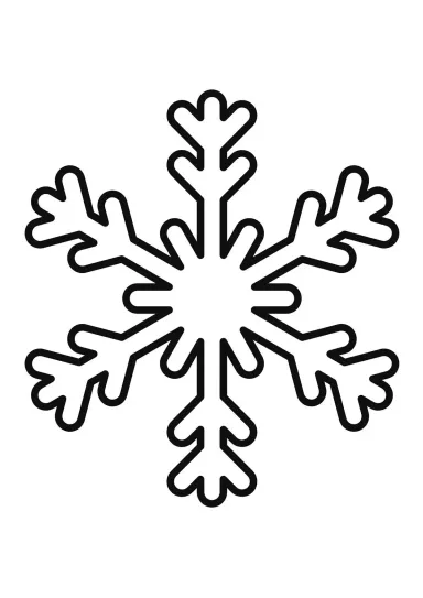 Снежинка геометрическая