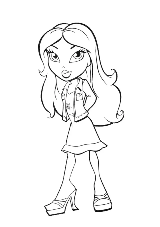 Bratz на вечерней прогулке