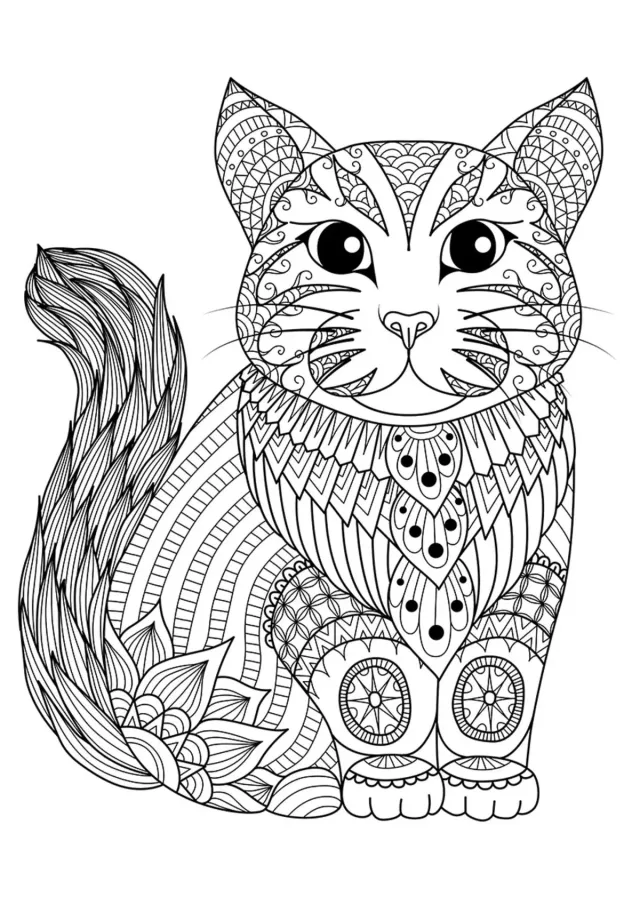 Простая кошка