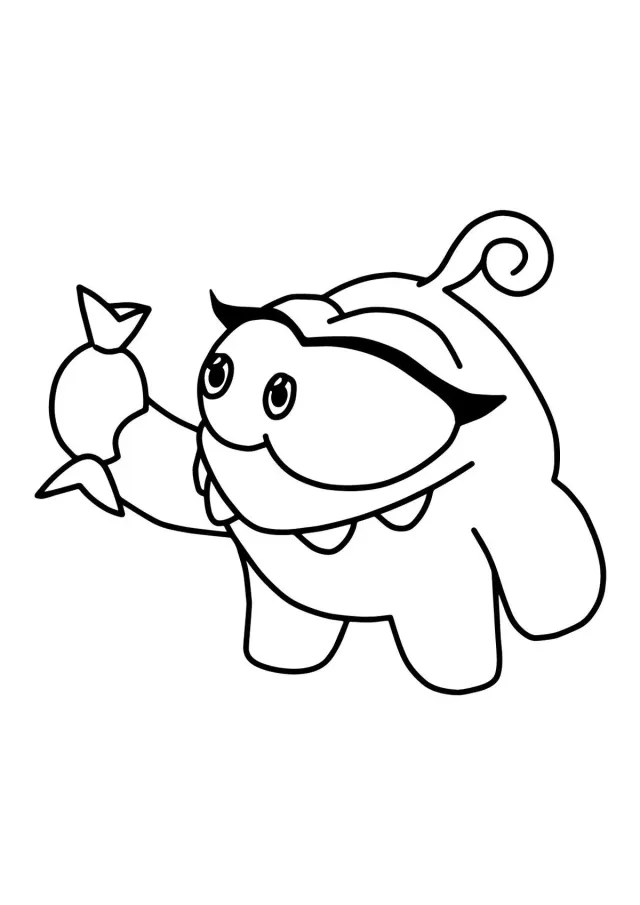 Ам Няша с конфетой