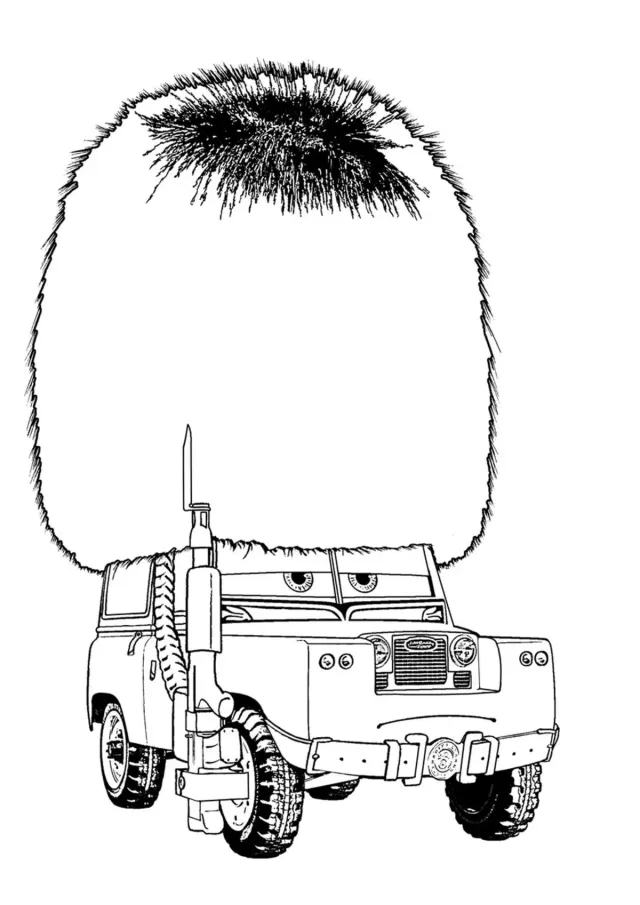 Тачка в смешной шапке