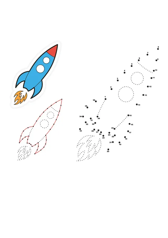 Ракета по точкам