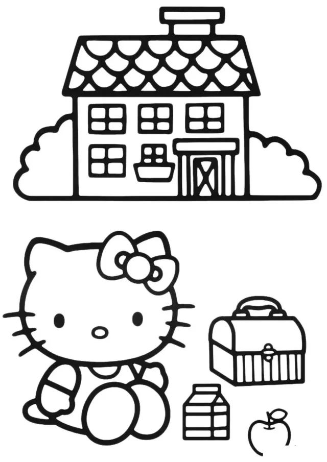 Домик Hello Kitty