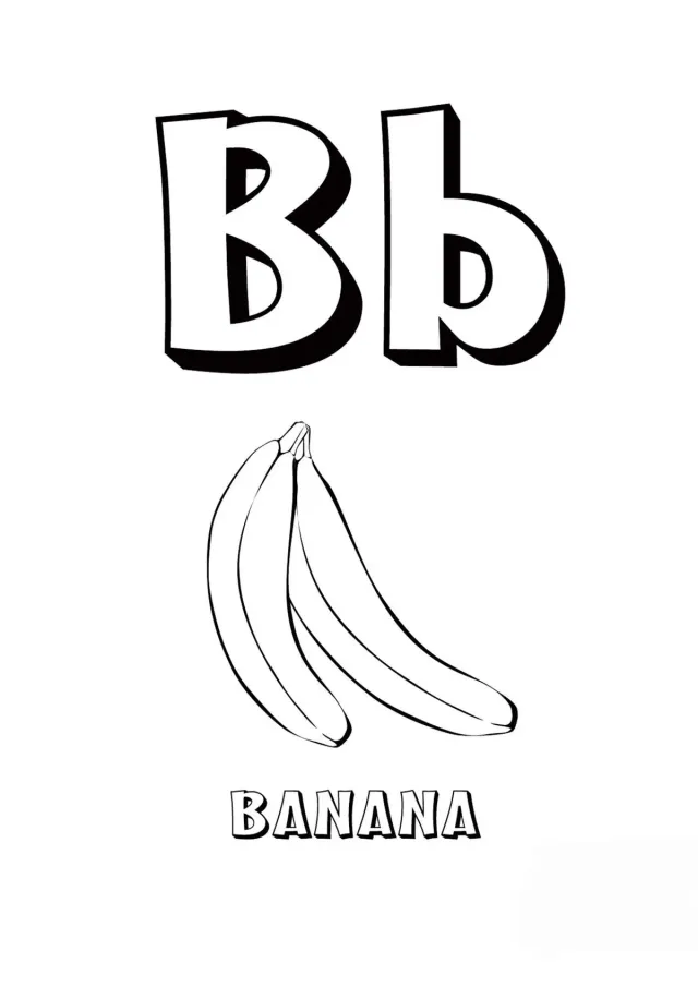 Буква B английского алфавита