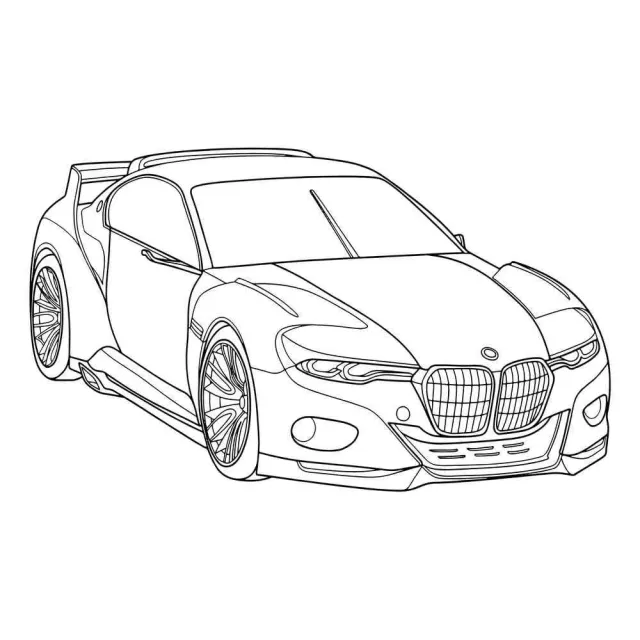 Спорткар БМВ 3.0 CSL
