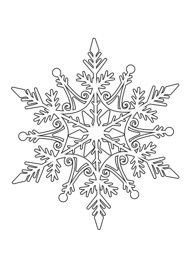 Снежинка Frozen