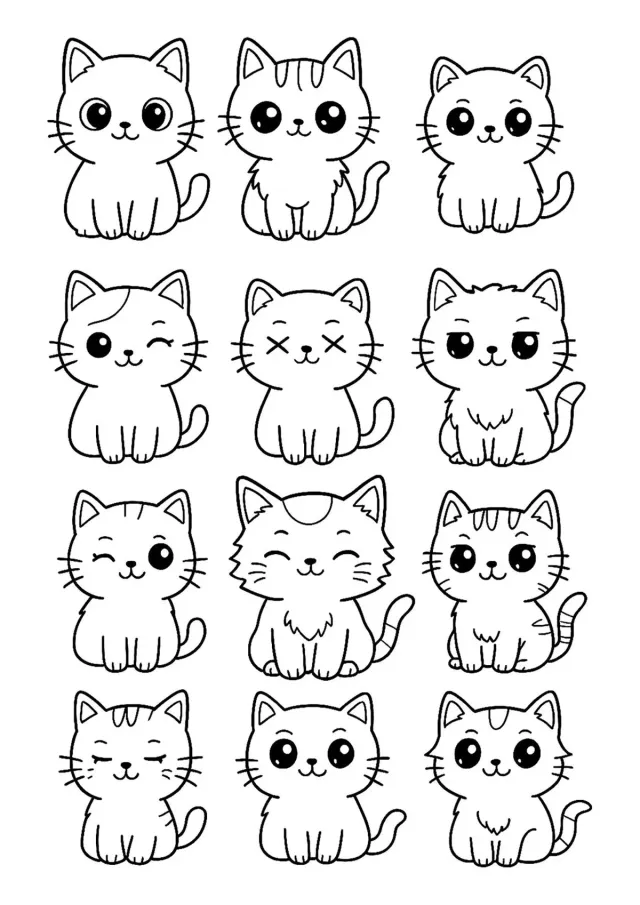 12 милых котят