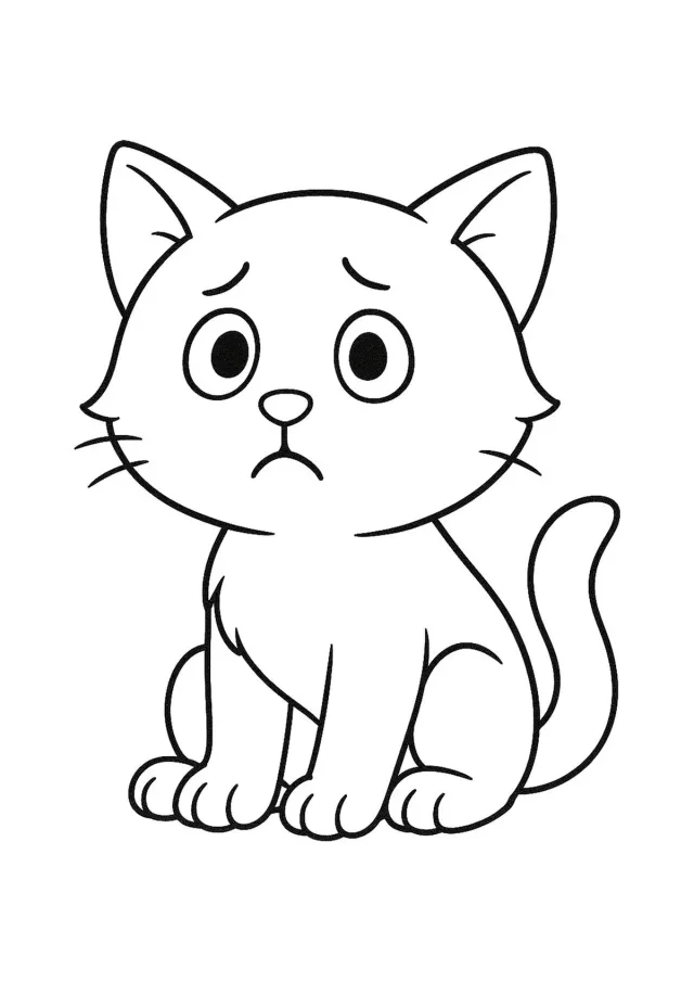 Растерянный кот
