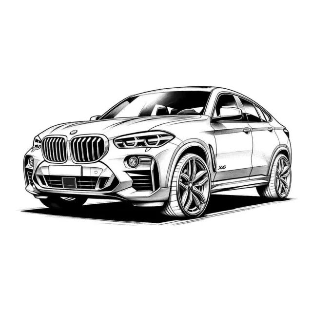 Гибридный БМВ X6 (E72)