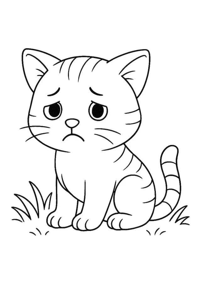 Котик расстроился
