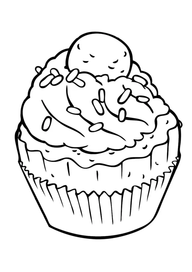 Кекс с фруктами